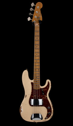 Fender Custom Shop Empire 58 Precision Bass Heavy Relic - Faded Aged Desert Sand #86992