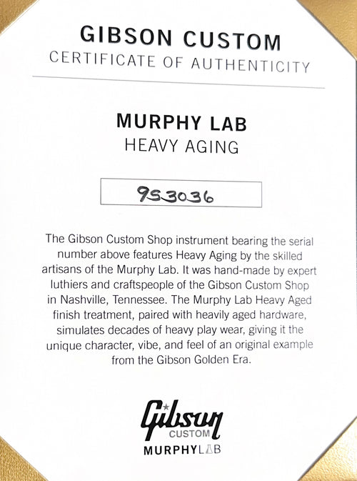 Gibson Custom Shop 1959 Les Paul Standard Murphy Lab Heavy Aged - Slow Iced Tea Fade #53036