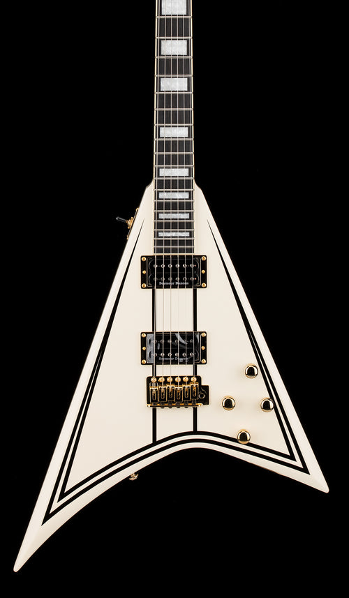 Jackson Legend Series Limited Edition Signature Randy Rhoads CD1 - Vintage White With Black Pinstripes #10523