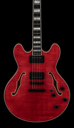 Used Eastman T486-ED El Diablo Thinline Prototype - Cherry #PROTOTYPE with Original Hard Case
