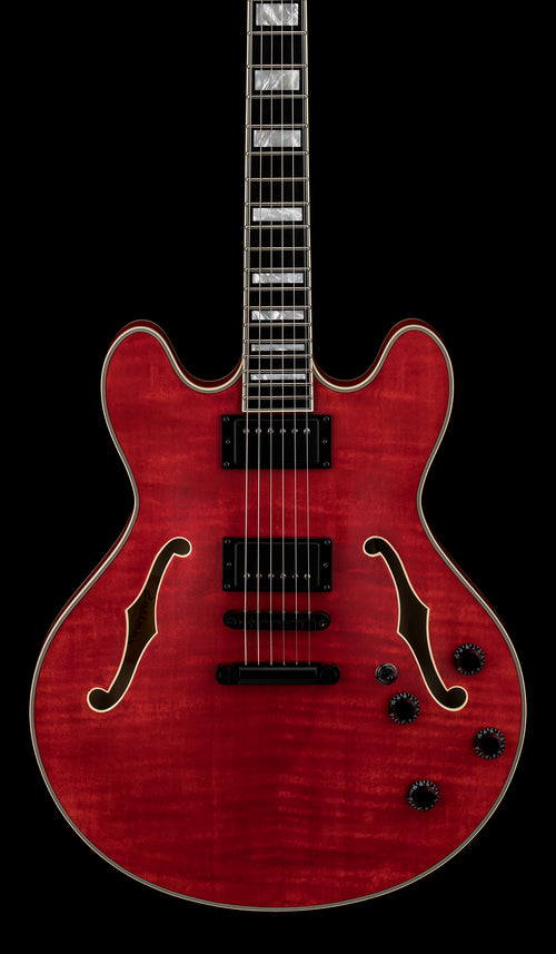 Used Eastman T486-ED El Diablo Thinline Prototype - Cherry #PROTOTYPE with Original Hard Case