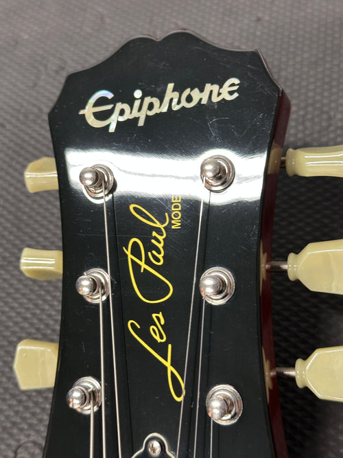 Used Epiphone 1956 Les Paul Standard Pro (2014) - Metallic Goldtop #11907 with Hard Case