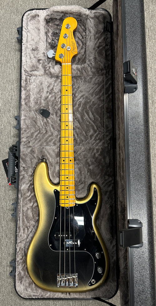 Used Fender Limited Edition American Professional II Precision Bass (2024) - Eclipse #35055 with Original Hard Case