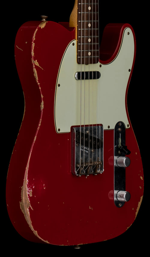 Used Fender Custom Shop 1963 Telecaster Relic (2014) - Dakota Red #74978 with Original Hard Case