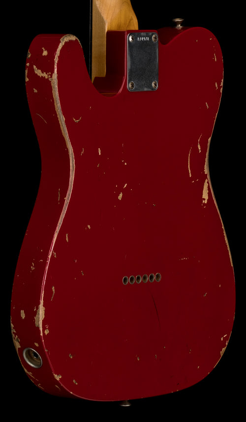 Used Fender Custom Shop 1963 Telecaster Relic (2014) - Dakota Red #74978 with Original Hard Case