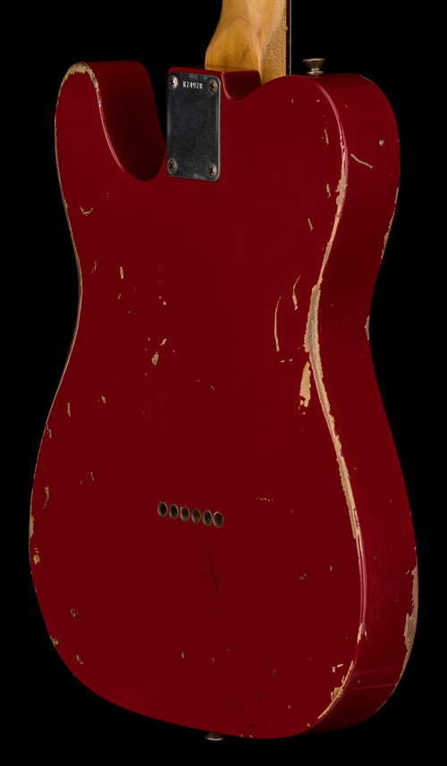 Used Fender Custom Shop 1963 Telecaster Relic (2014) - Dakota Red #74978 with Original Hard Case