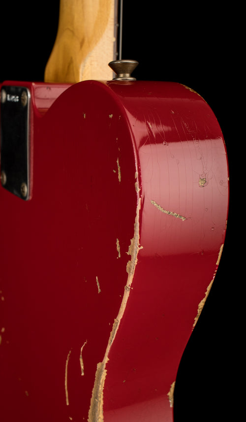 Used Fender Custom Shop 1963 Telecaster Relic (2014) - Dakota Red #74978 with Original Hard Case