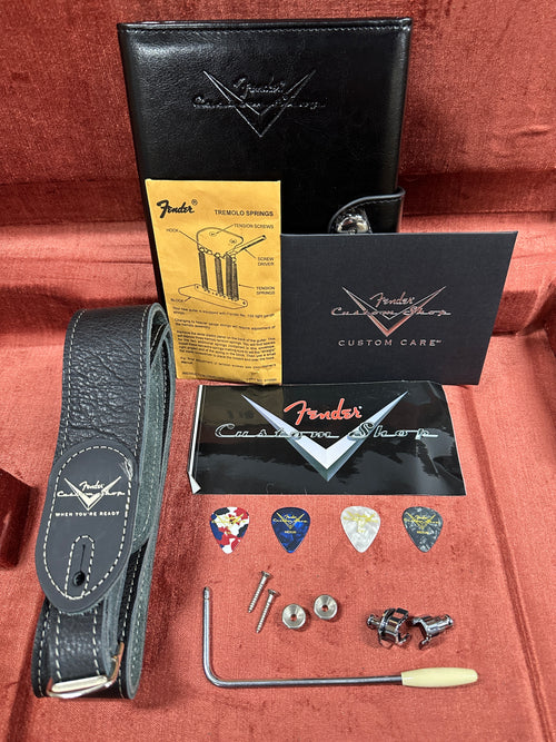 Used Fender Custom Shop Sweetwater GT11 Stratocaster Journeyman Relic (2025) - Olympic White/3-Color Sunburst #41567 with Original Hard Case