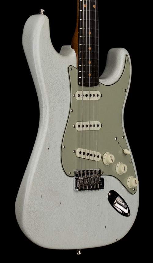 Used Fender Custom Shop Sweetwater GT11 Stratocaster Journeyman Relic (2025) - Olympic White/3-Color Sunburst #41567 with Original Hard Case