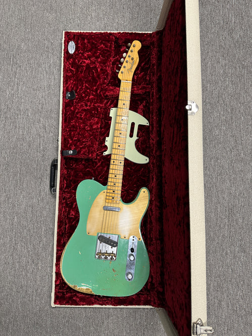 Used Fender Custom Shop '50s Telecaster Heavy Relic (2011) - Celedon Green #10788 with Original Hard Case