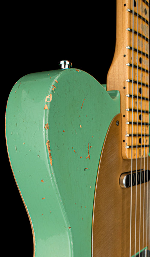Used Fender Custom Shop '50s Telecaster Heavy Relic (2011) - Celedon Green #10788 with Original Hard Case