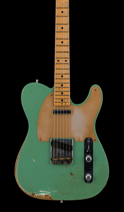Used Fender Custom Shop '50s Telecaster Heavy Relic (2011) - Celedon Green #10788 with Original Hard Case
