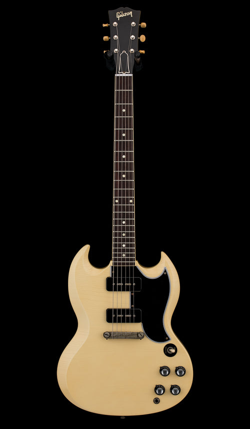 Used Gibson Custom Shop 1963 SG Special Reissue Murphy Lab Ultra Light Aged (2026) - Classic White #00283 with Original Hard Case