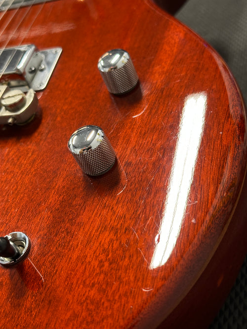 Used Hamer Eclipse (1995) - Cherry Transparent #40041 with Original Hard Case