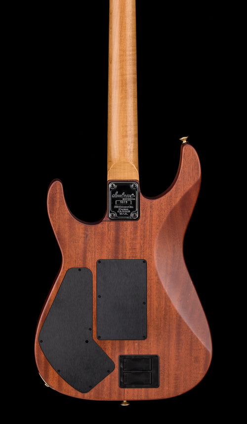 Used Jackson USA Phil Collen PC1 Satin Stain (2018) - Satin Transparent Black #9073 with Original Hard Case