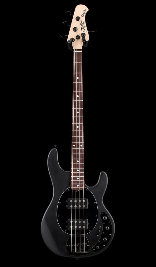 Used Sterling by Music Man Sub Series Stingray HH - Stealth Black #37410