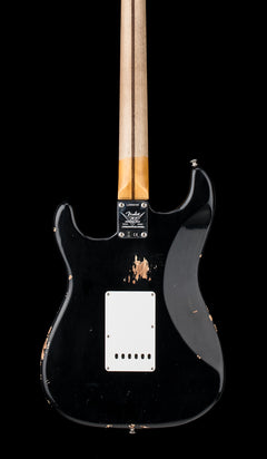 Fender Custom Shop Limited Edition Fat 1954 Stratocaster Relic with Closet Classic Hardware - Aged Black #0230