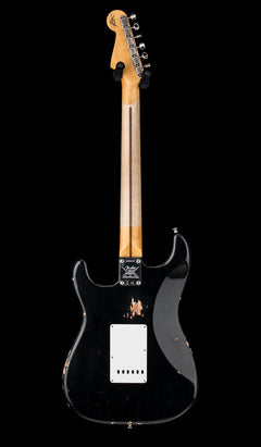 Fender Custom Shop Limited Edition Fat 1954 Stratocaster Relic with Closet Classic Hardware - Aged Black #0230