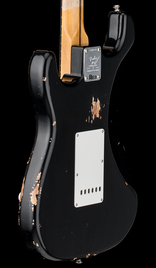Fender Custom Shop Limited Edition Fat 1954 Stratocaster Relic with Closet Classic Hardware - Aged Black #0230