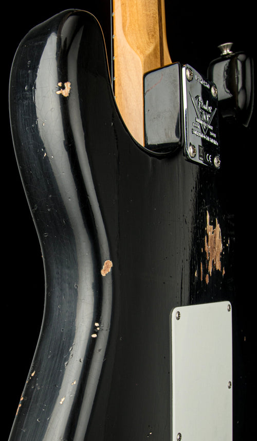 Fender Custom Shop Limited Edition Fat 1954 Stratocaster Relic with Closet Classic Hardware - Aged Black #0230