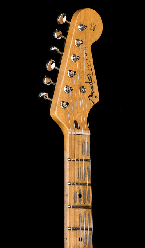 Fender Custom Shop Limited Edition Fat 1954 Stratocaster Relic with Closet Classic Hardware - Aged Black #0230