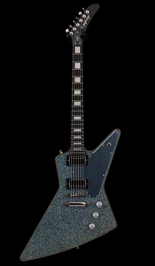 Epiphone Lzzy Hale Explorer - Black Diamond Holographic Sparkle #23815