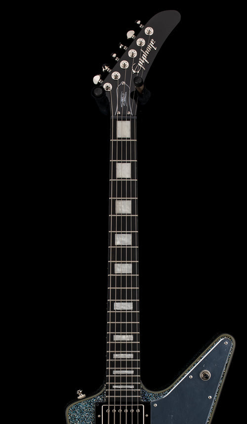 Epiphone Lzzy Hale Explorer - Black Diamond Holographic Sparkle #23815