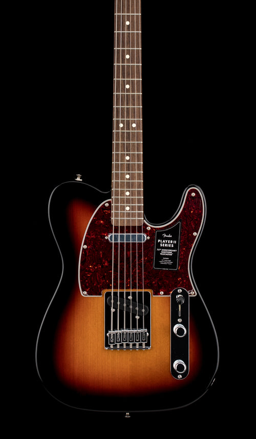 Fender 75th Anniversary Player II Baritone Telecaster - 3-Color Sunburst #25433