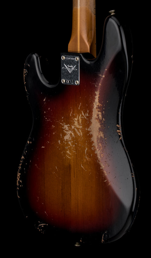 Fender Custom Shop Empire 58 Precision Bass Heavy Relic - Faded Aged Antique Burst #87014