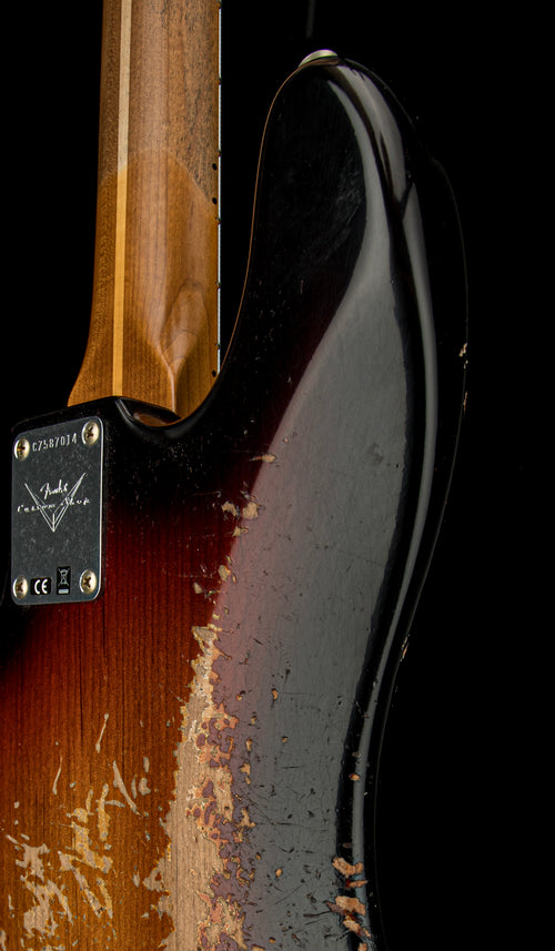 Fender Custom Shop Empire 58 Precision Bass Heavy Relic - Faded Aged Antique Burst #87014
