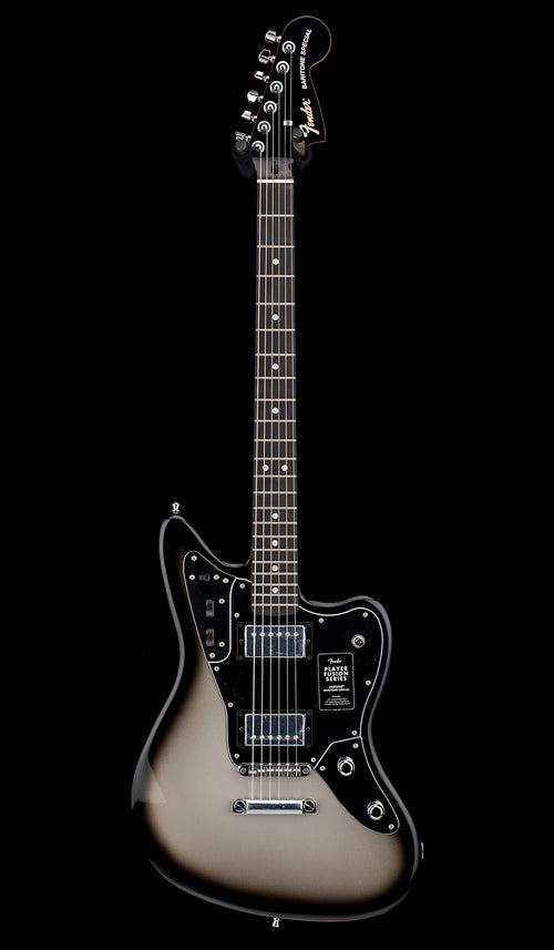 Fender Limited Edition Player Fusion Jaguar Baritone Special - Silverburst #87996