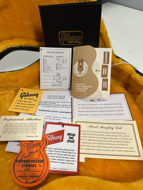 Gibson Custom Shop 1961 Les Paul SG Standard Reissue - Cherry Red #00441