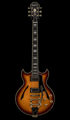 Used Epiphone Limited Edition Johnny A. Custom (2017) - Sunset Glow #04711 with Original Hard Case