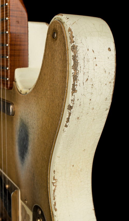Used Fender Custom Shop Masterbuilt Dale Wilson 50s Telecaster Relic (2019) - White Blonde #18600 with Original Hard Case