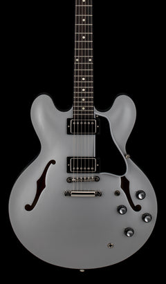 Used Gibson Custom Shop Dealer Select 1961 ES-335 (2026) - Silver Ebony #60054 with Original Hard Case