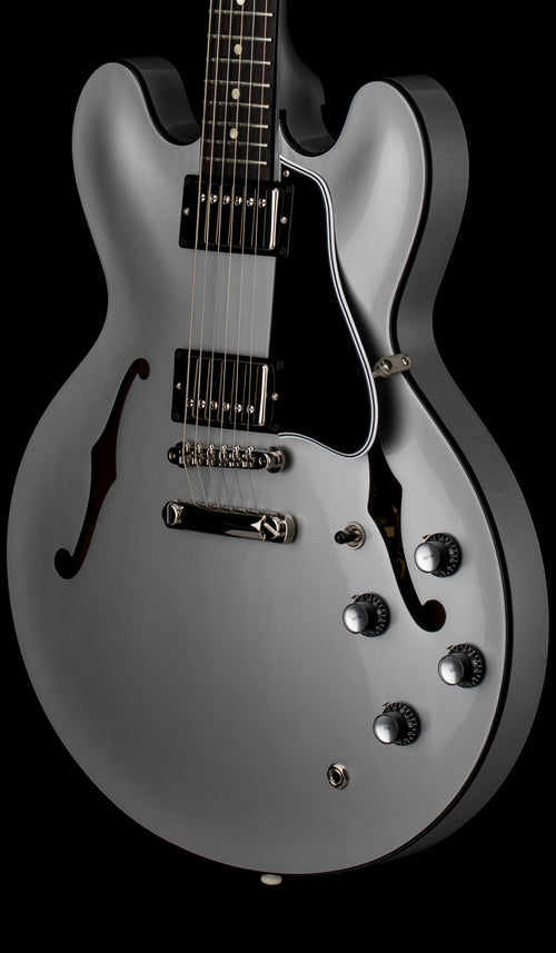 Used Gibson Custom Shop Dealer Select 1961 ES-335 (2026) - Silver Ebony #60054 with Original Hard Case
