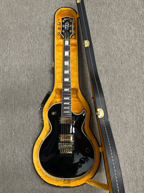 Used Gibson Custom Shop Les Paul Axcess Custom (2024) - Ebony #04196 with Original Hard Case