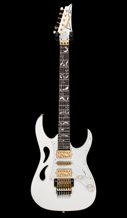 Used Ibanez Steve Vai Signature PIA3761 (2023) - Stallion White #19272 with Original Hard Case