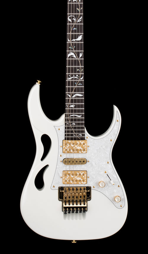 Used Ibanez Steve Vai Signature PIA3761 (2023) - Stallion White #19272 with Original Hard Case