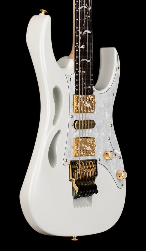 Used Ibanez Steve Vai Signature PIA3761 (2023) - Stallion White #19272 with Original Hard Case