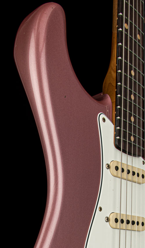 Fender Custom Shop Empire 59 Transition Stratocaster Journeyman Relic - Aged Burgundy Mist Metallic #18559