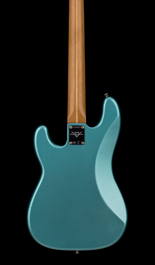 Fender Custom Shop Empire 58 Precision Bass Journeyman Relic - Aged Teal Green Metallic #88222