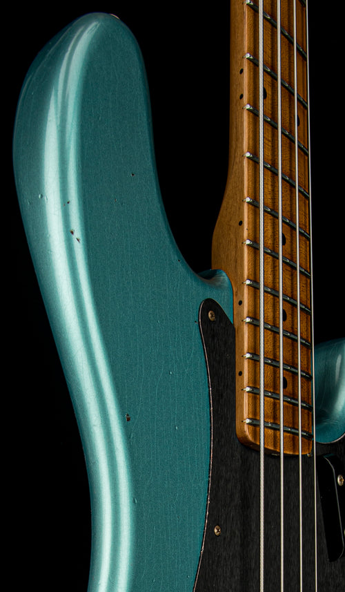 Fender Custom Shop Empire 58 Precision Bass Journeyman Relic - Aged Teal Green Metallic #88222