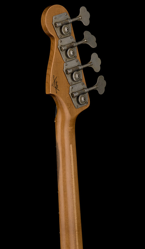 Fender Custom Shop Empire 58 Precision Bass Journeyman Relic - Aged Teal Green Metallic #88222