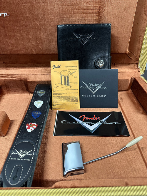 Fender Custom Shop Empire 59 Transition Stratocaster Journeyman Relic - Aged Burgundy Mist Metallic #18559