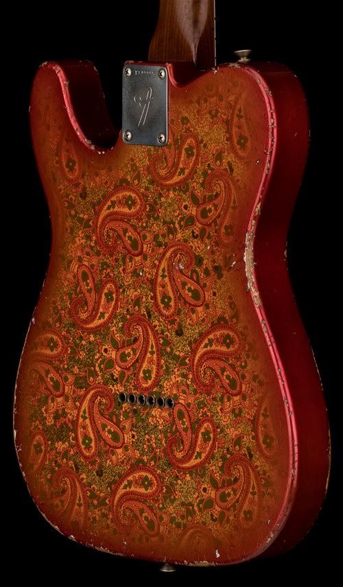 Fender Custom Shop Masterbuilt Dale Wilson 1967 Telecaster Relic - Tangerine Paisley #40995