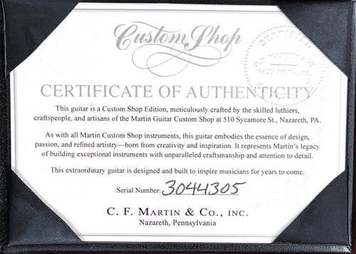 Martin Custom Shop D-28 Style Guatemalan Rosewood #44305 (Empire Music Spec)