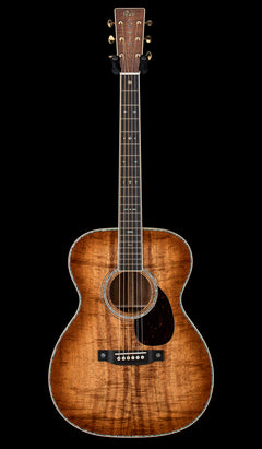 Martin Custom Shop OM-41 Style Exceptional Figured Koa Toasted Burst (Empire Music Spec) #32429