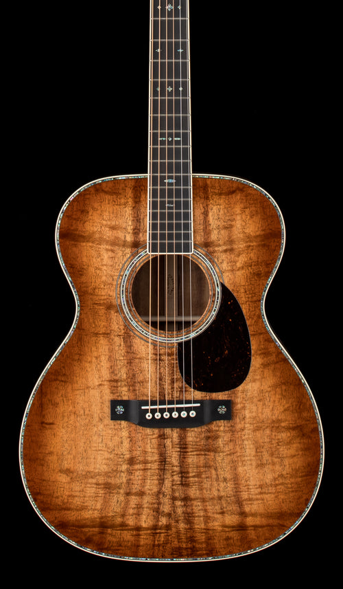 Martin Custom Shop OM-41 Style Exceptional Figured Koa Toasted Burst (Empire Music Spec) #32429