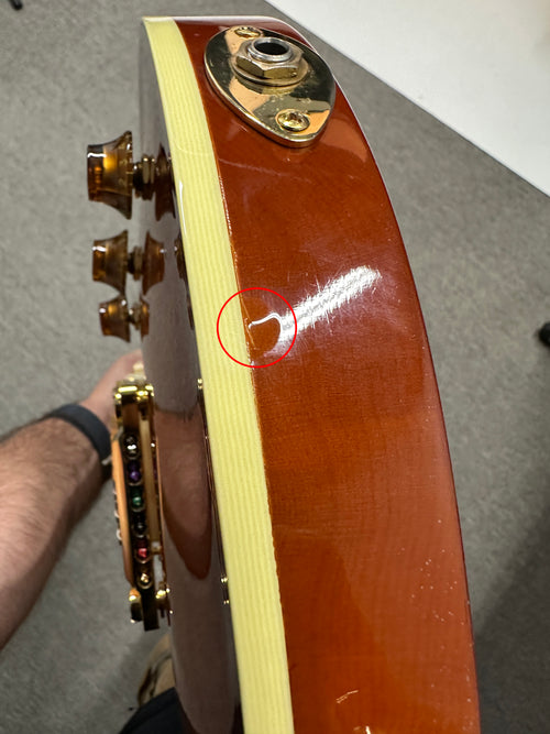 Used Hamer Custom Shop Monaco SuperPro 12-String (2004) - Sunburst #453695 with Original Hard Case